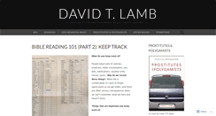 Desktop Screenshot of davidtlamb.com